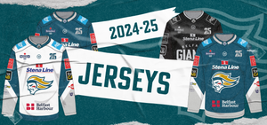 Celebrate 25 Years of the Belfast Giants with Our New Jersey Collection!