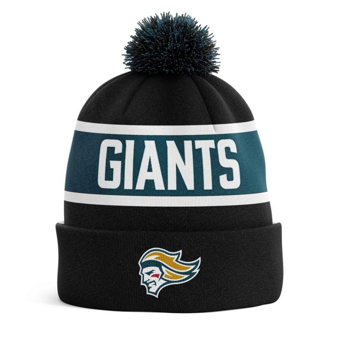 Giants 2016 Nfl Knit Hats Belfast Giants Noggin Beanie Black