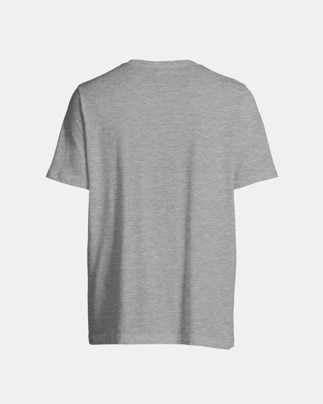 A grey, short-sleeve unisex Made To Order Belfast Giants 2025 Elite League Champions T-shirt is shown from the back against a white background.