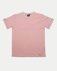 The Kids Belfast Giants T-shirt Pink by Belfast Giants features bold white text—perfect for young fans who want to show off their team spirit in style.