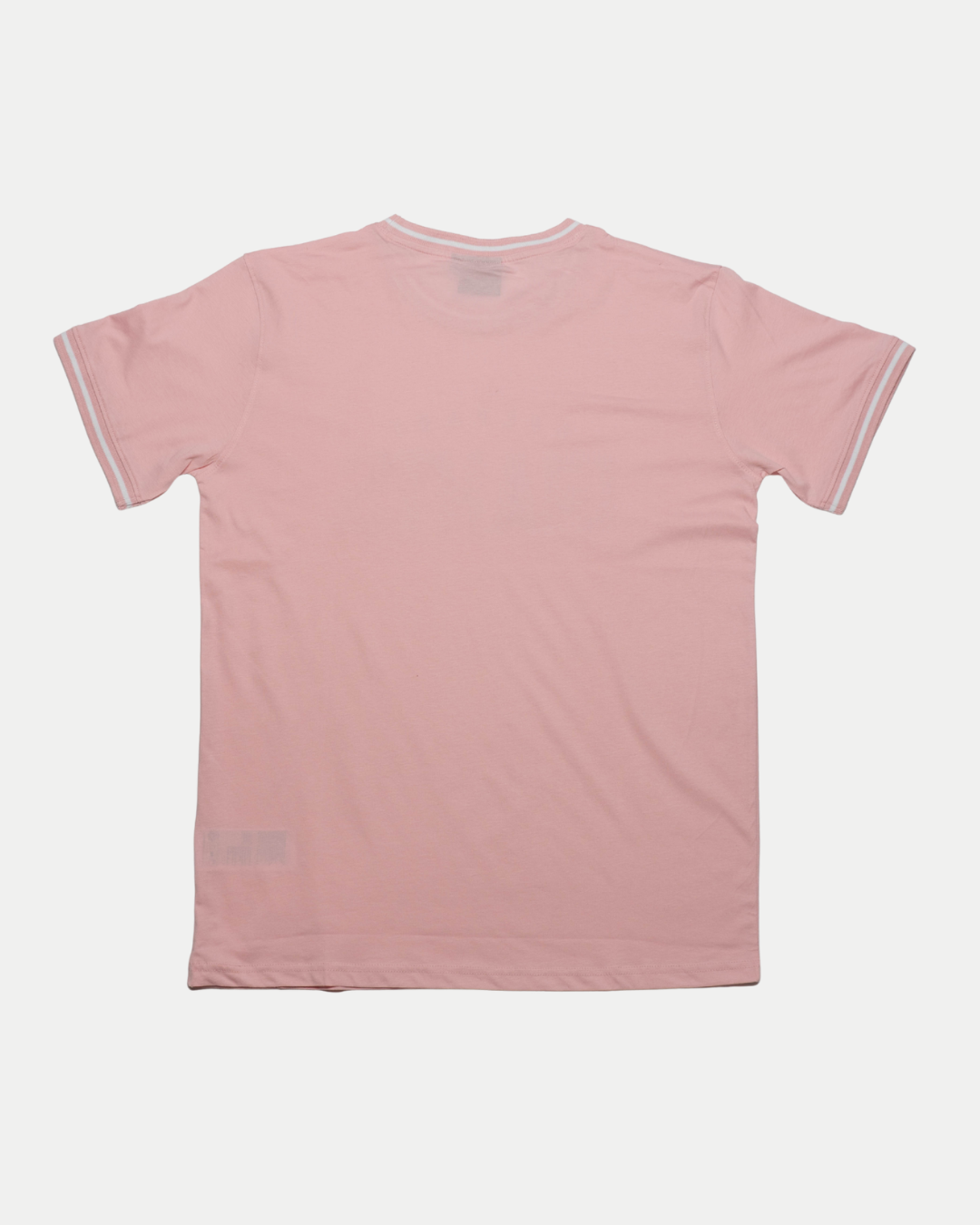 The Kids Belfast Giants T-shirt in pastel pink is shown laid flat, displaying the back with a classic crew neckline and a design-free, logo-free appearance. Brand: Belfast Giants.