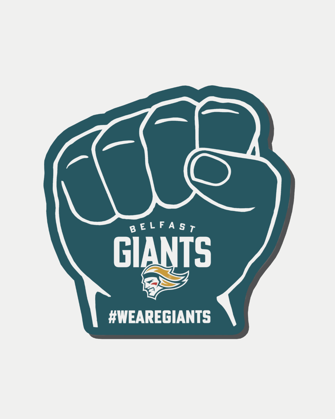 No keywords were provided for your Belfast Giants Foam Fist description. Please provide one or two keywords, and I’ll be happy to revise the Belfast Giants product description accordingly!.