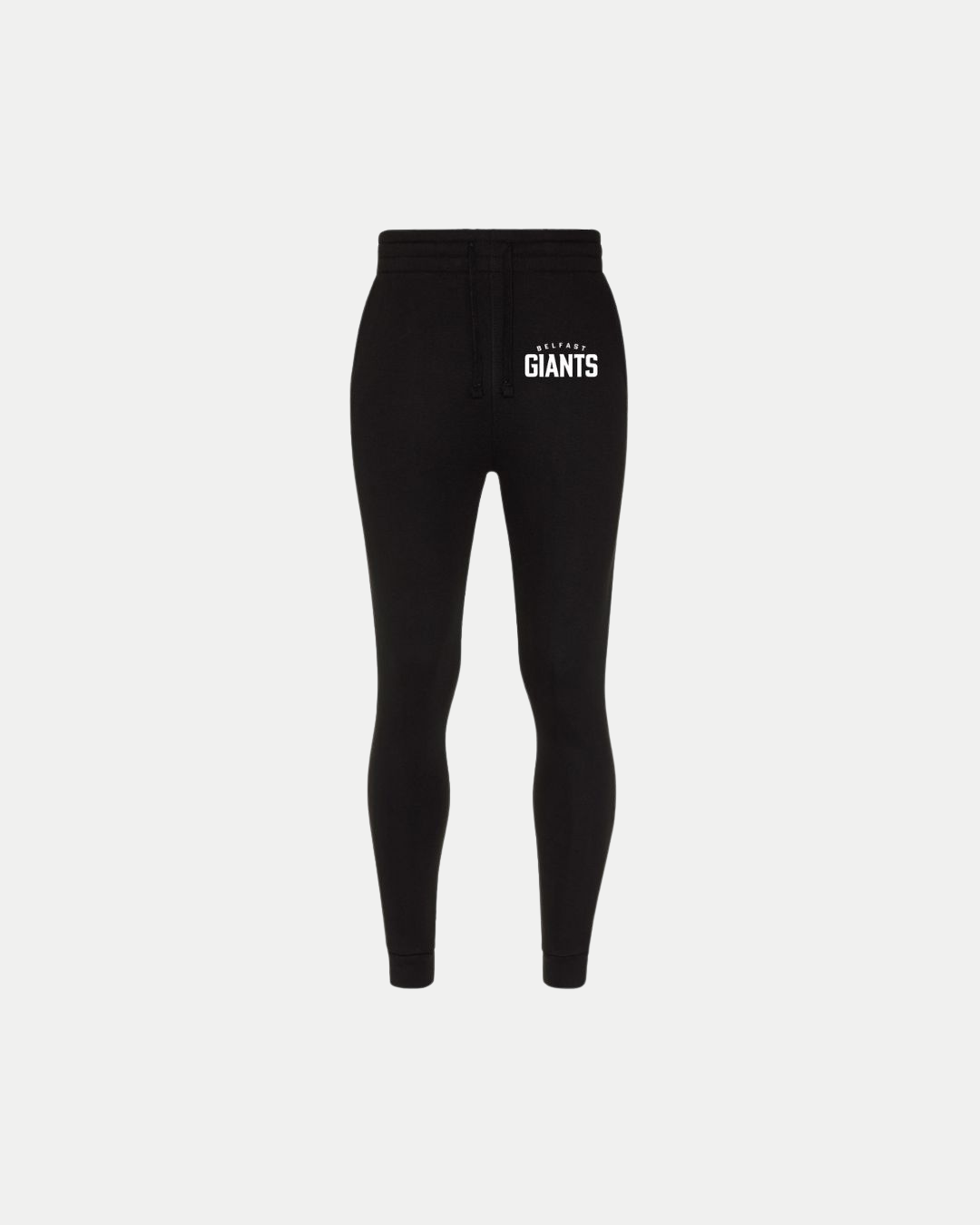 Stay comfortable and show your team pride with the Belfast Giants Tracksuit Bottoms Black, featuring the official Belfast Giants branding. Perfect for fans, these tracksuit bottoms offer both style and comfort.