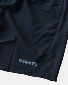 The Belfast Giants CCM Training Shorts by Belfast Giants feature smooth, lightweight material and "GIANTS" printed in grey lettering near the lower hem.