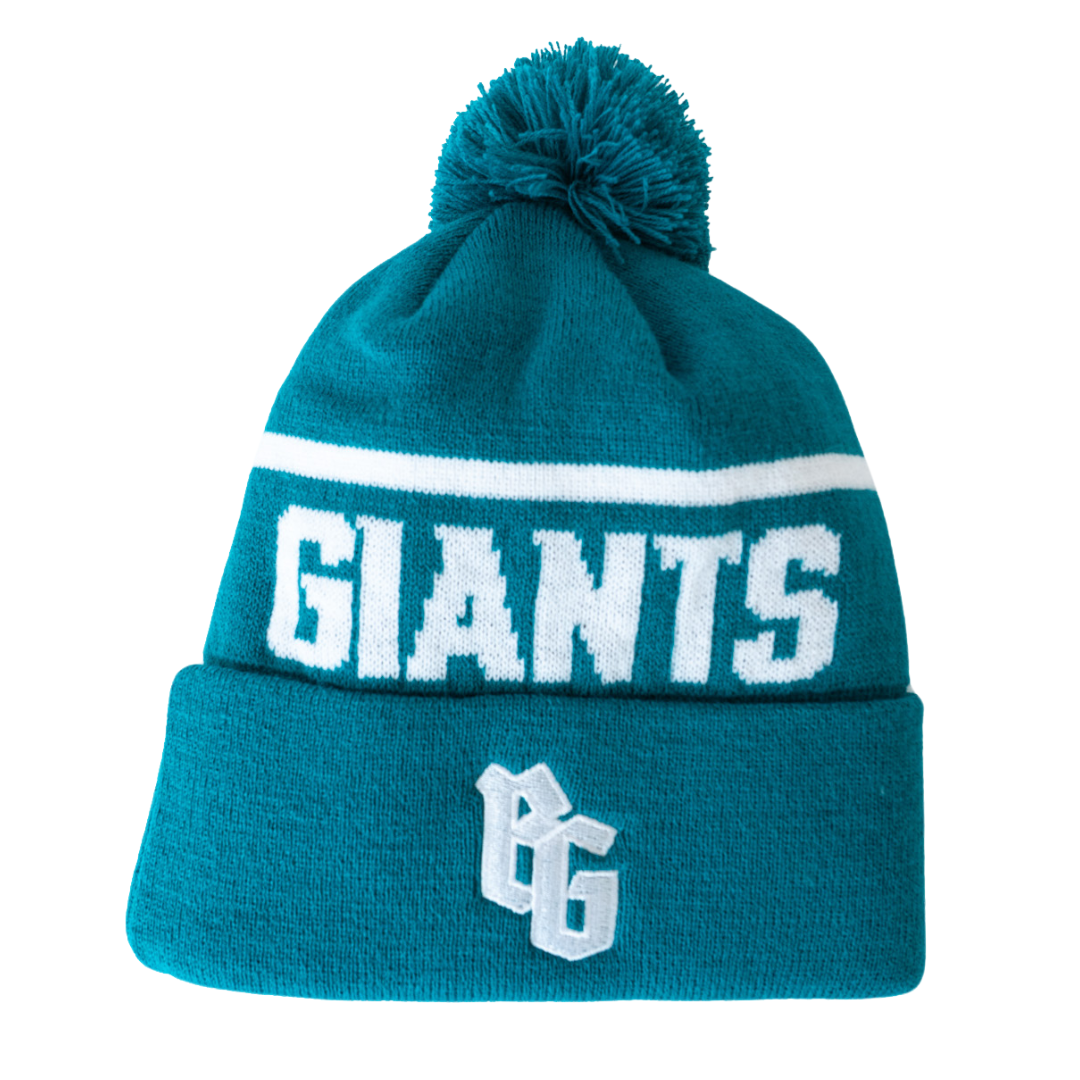 Belfast Giants 25-26 Beanie Teal/White BG Logo