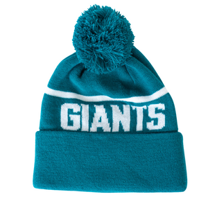 Belfast Giants 25-26 Beanie Teal/White BG Logo