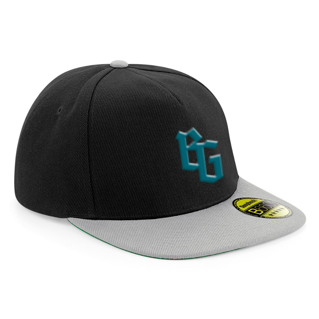 BG Logo BLK/Grey Snap Back Cap