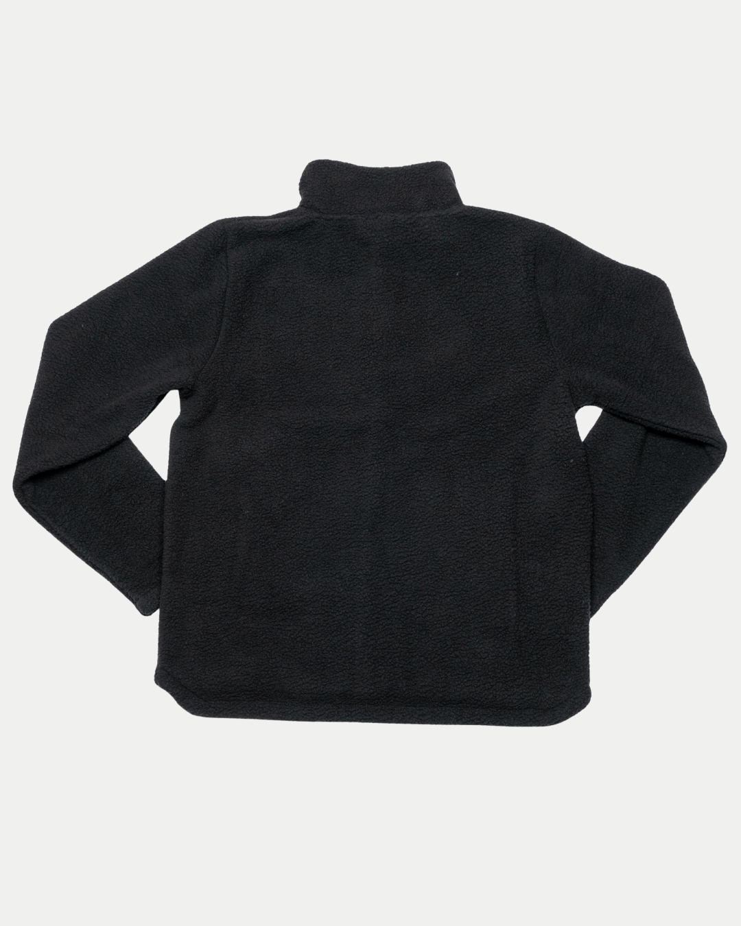 The Belfast Giants Pile Jacket Paint Stripes by Belfast Giants is shown from the back, laid flat on a white background. It features long sleeves, a stand-up collar, and fleece lining.