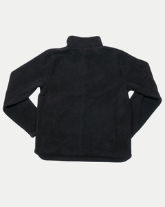 The Belfast Giants Pile Jacket Paint Stripes by Belfast Giants is shown from the back, laid flat on a white background. It features long sleeves, a stand-up collar, and fleece lining.