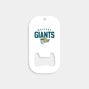 Belfast Giants White Bottle Opener