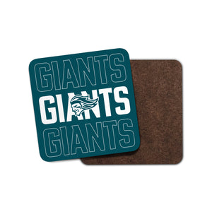 Giants Giants Giants Teal Coaster