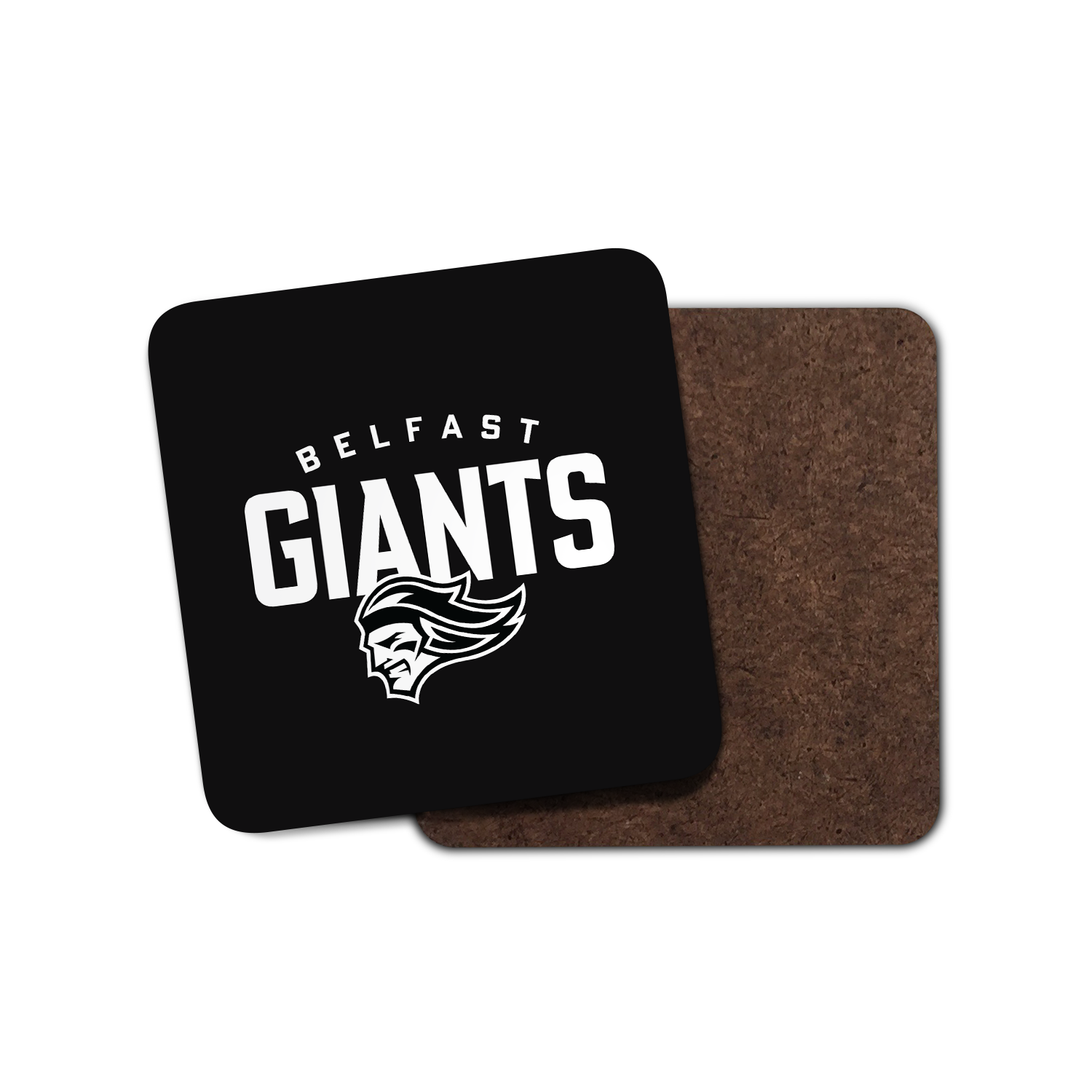 Giants Black Logo Coaster