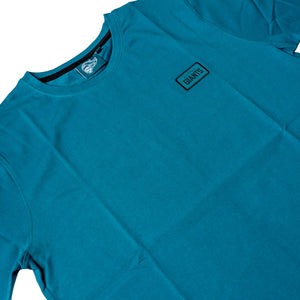 Teal T-Shirt Black Badge