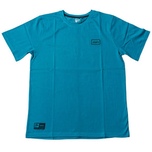 Teal T-Shirt Black Badge