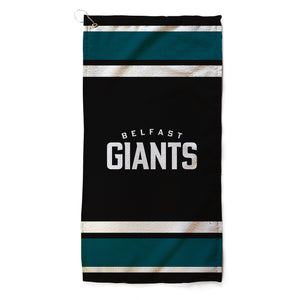 Black Giants Golf Towel