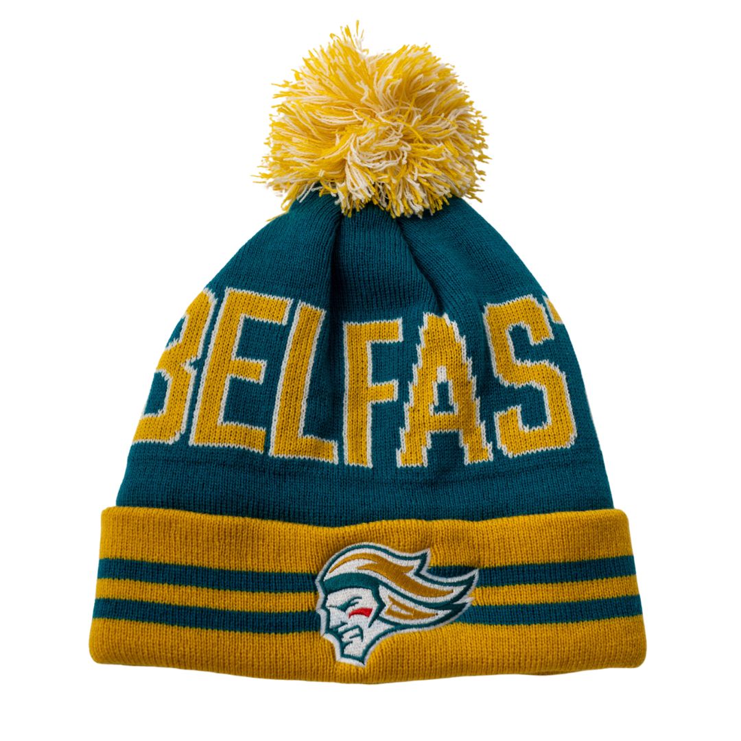 Hockey Beanie Gold Stripe