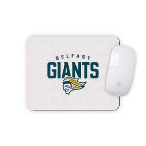 Belfast Giants Logo White Mousemat