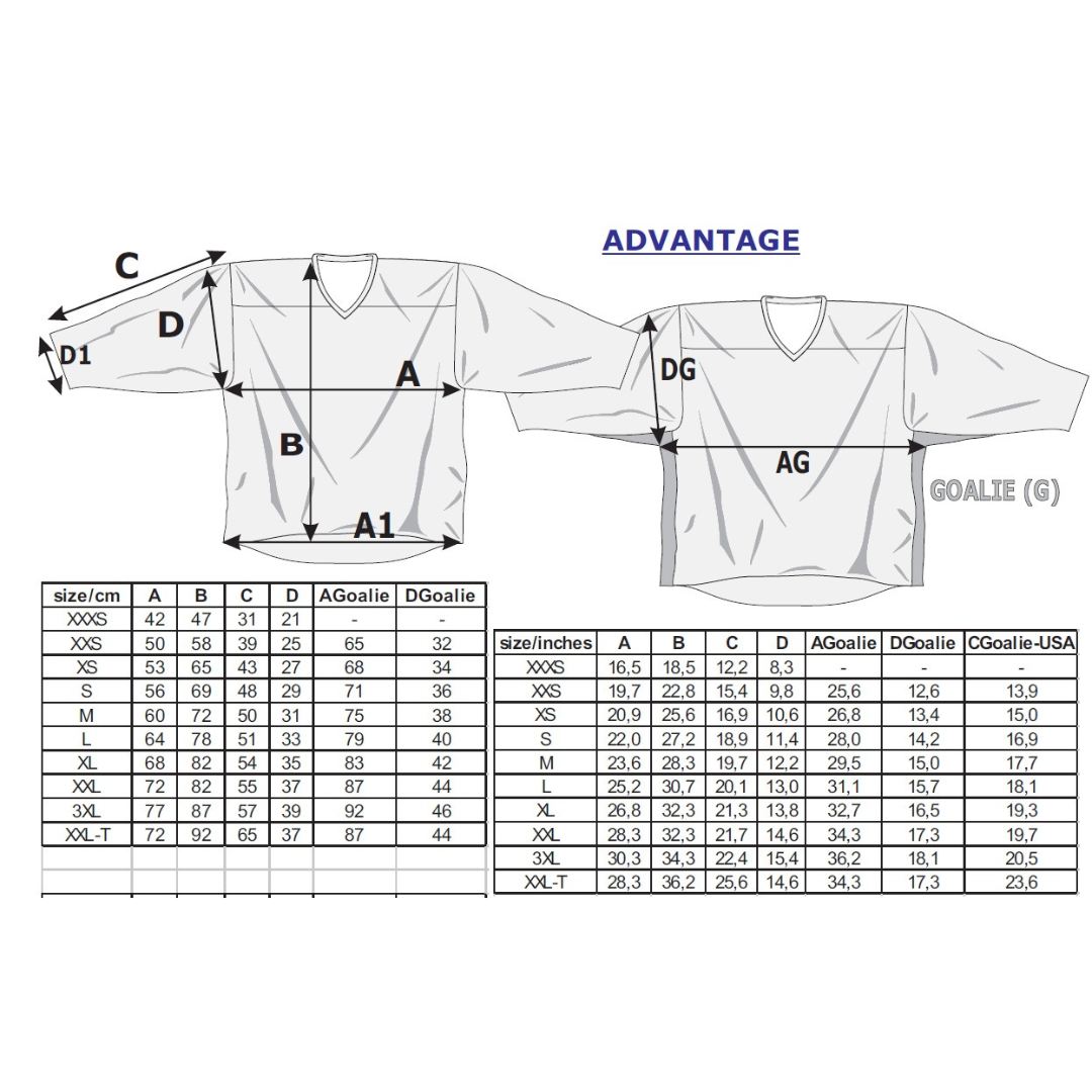 Custom Fan Goalie Replica 24/25 Home Jersey