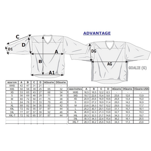 Custom Fan Goalie Replica 24/25 Home Jersey