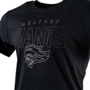Belfast Giants SDS Matte Black T-shirt