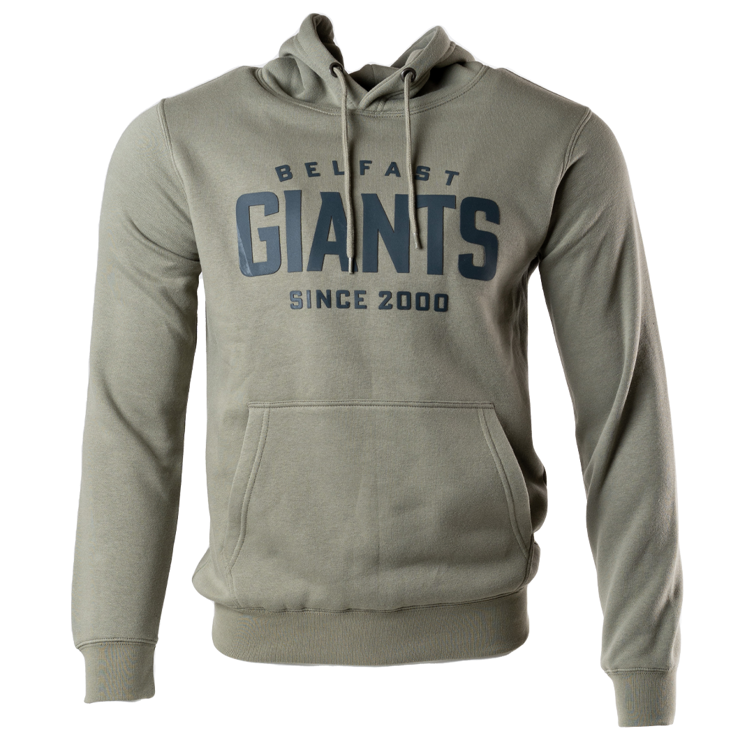 Girls Youth Heather Gray New York Giants Go For It Funnel Neck