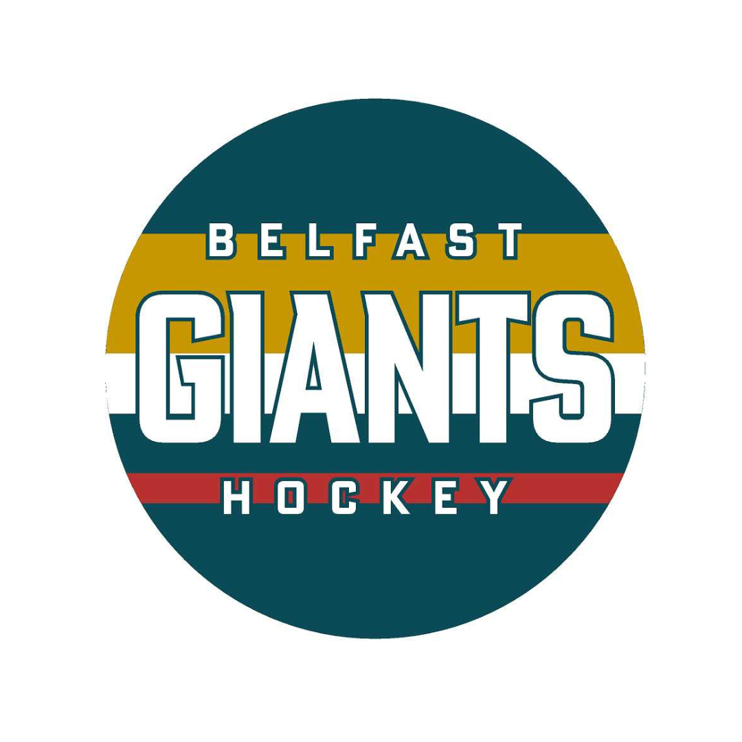 Belfast Giants Hockey Puck Striped