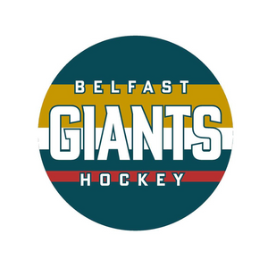 Belfast Giants Hockey Puck Striped