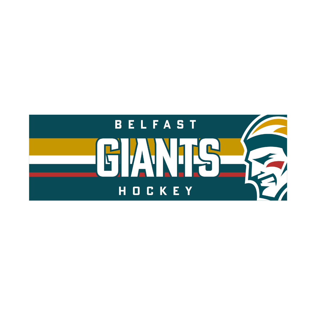 Belfast Giants Hockey Striped Sticker