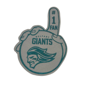 Belfast Giants Foam Finger White/Teal