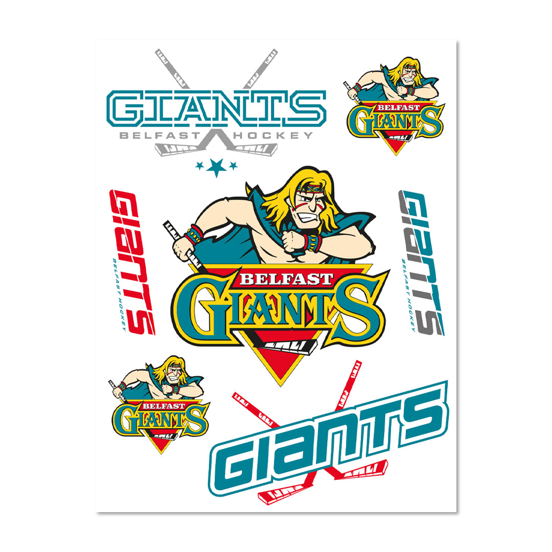 Belfast Giants A5 Letter Sticker